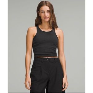 Lululemon Ebb To Street Cropped Racerback Tank Top